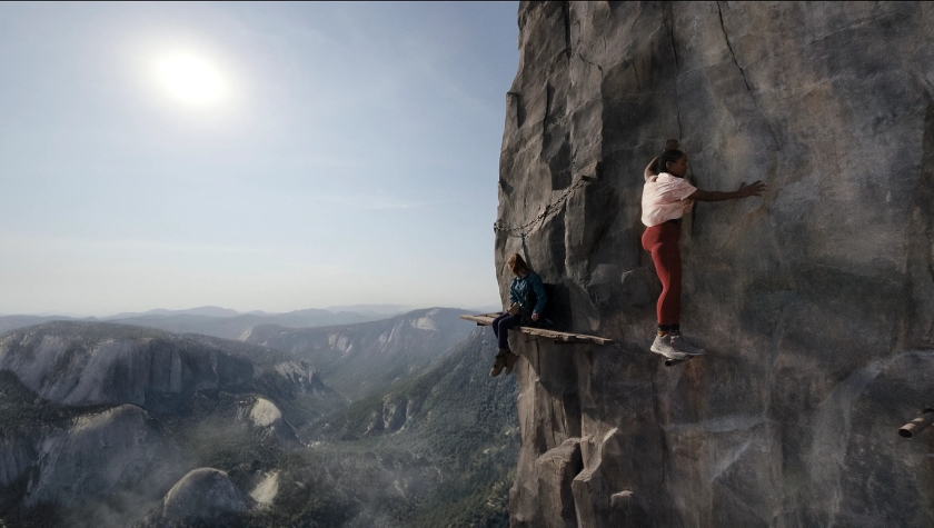 Harriet Slater and Arsema Thomas in 'Fall 2: Deadpoint'