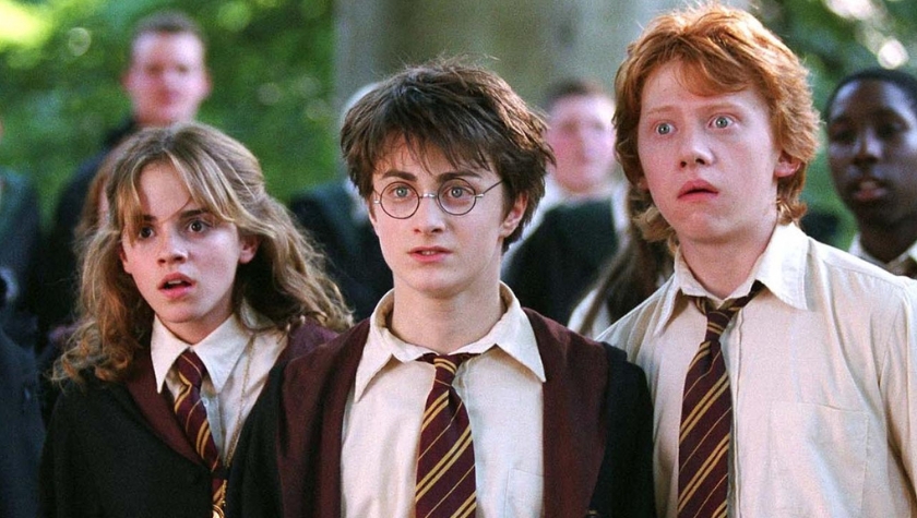 Emma Watson, Daniel Radcliffe, and Rupert Grint in ‘Harry Potter and the Prisoner of Azkaban’